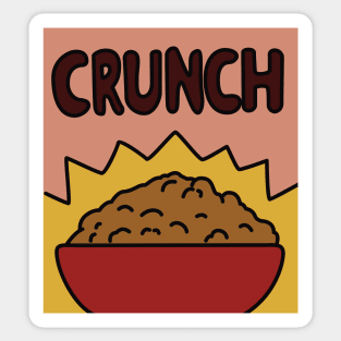 Crunch Sticker